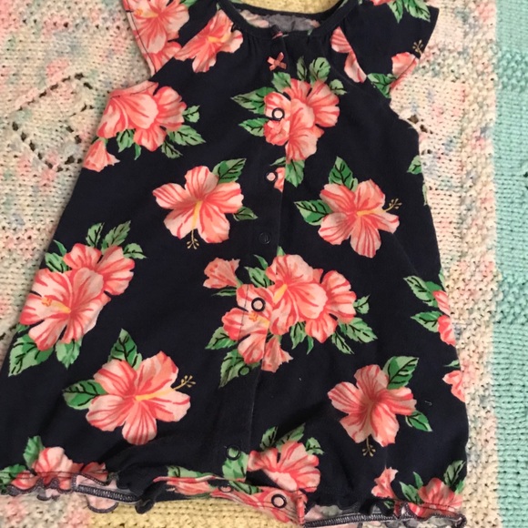 💕 5 snap-up cotton rompers🦀🦄 - Picture 5 of 8